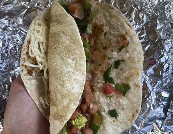 Double-decker taco