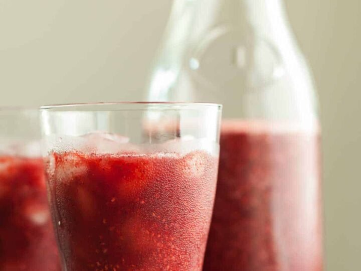 Organic Berry Agua Fresca